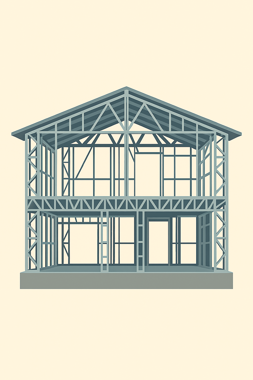 Light‑Frame & Mixed‑Material Buildings: Load Paths, Shear Walls & Diaphragms (US/EU) BLD-BL-STR-I-240-2025-EN