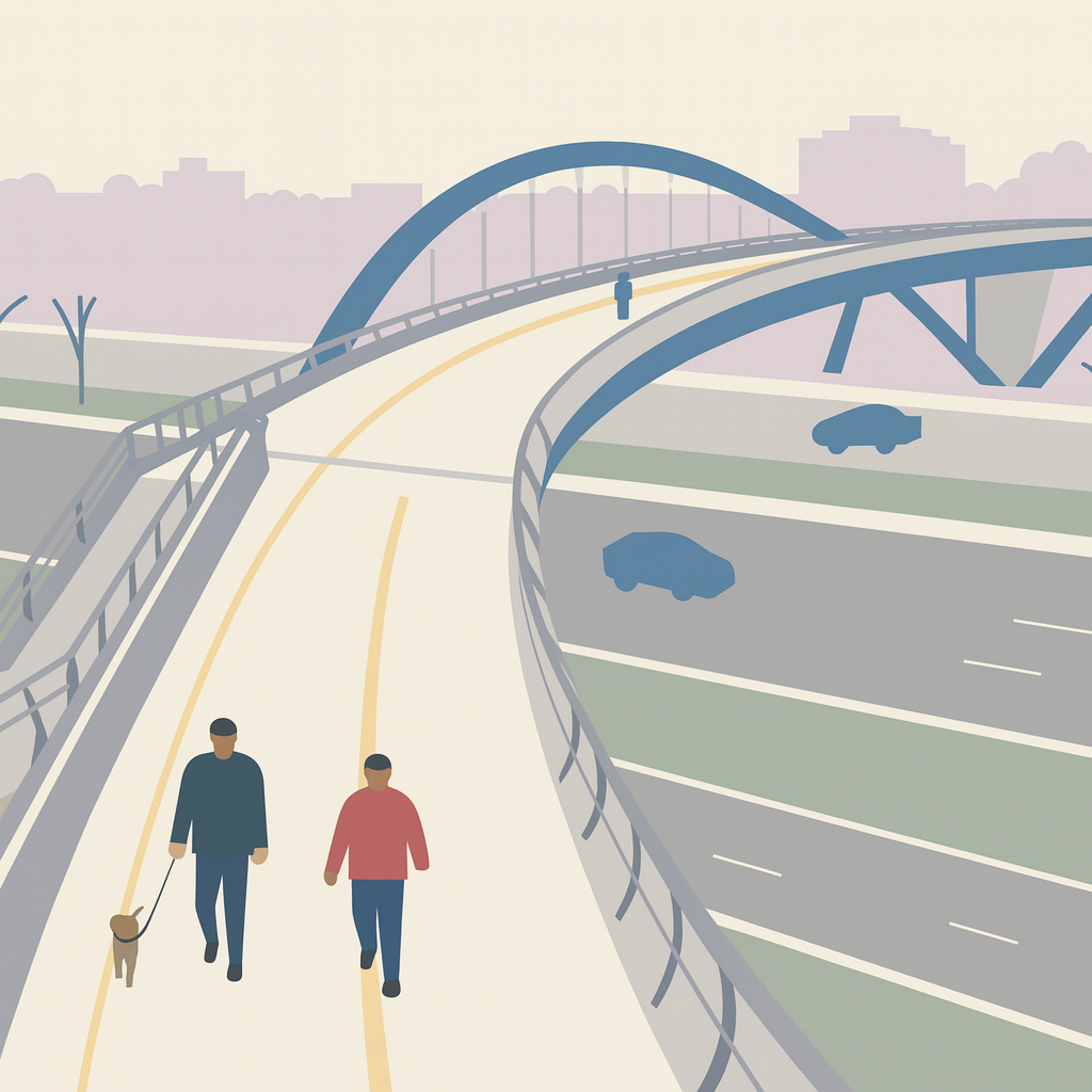 Architectural/Signature Pedestrian Bridges: Safety & Accessibility TNR-BR-GEN-B-079-2025-EN