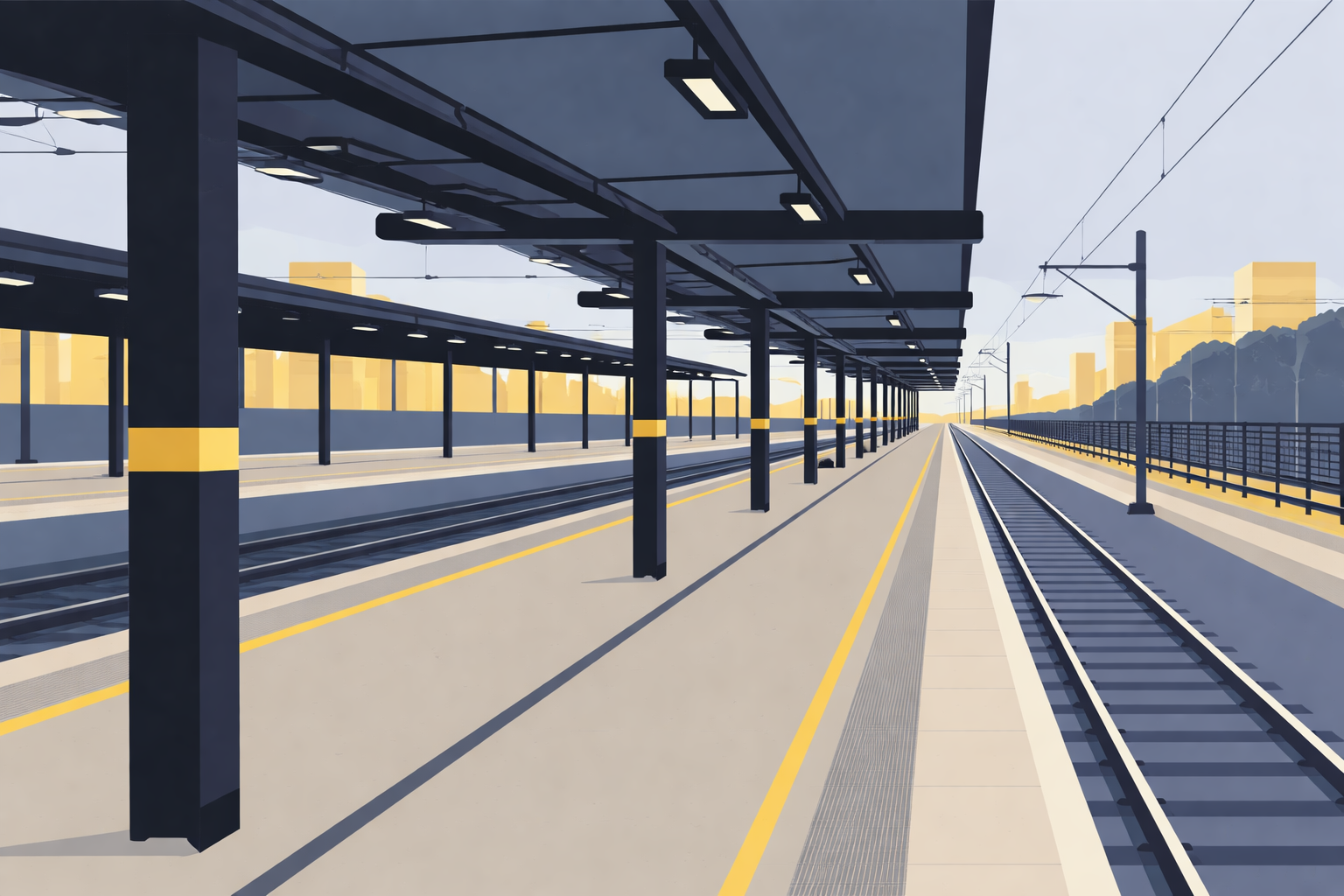Access to a train - Station Platforms   TNR-RL-CIV-B-110-2025-EN