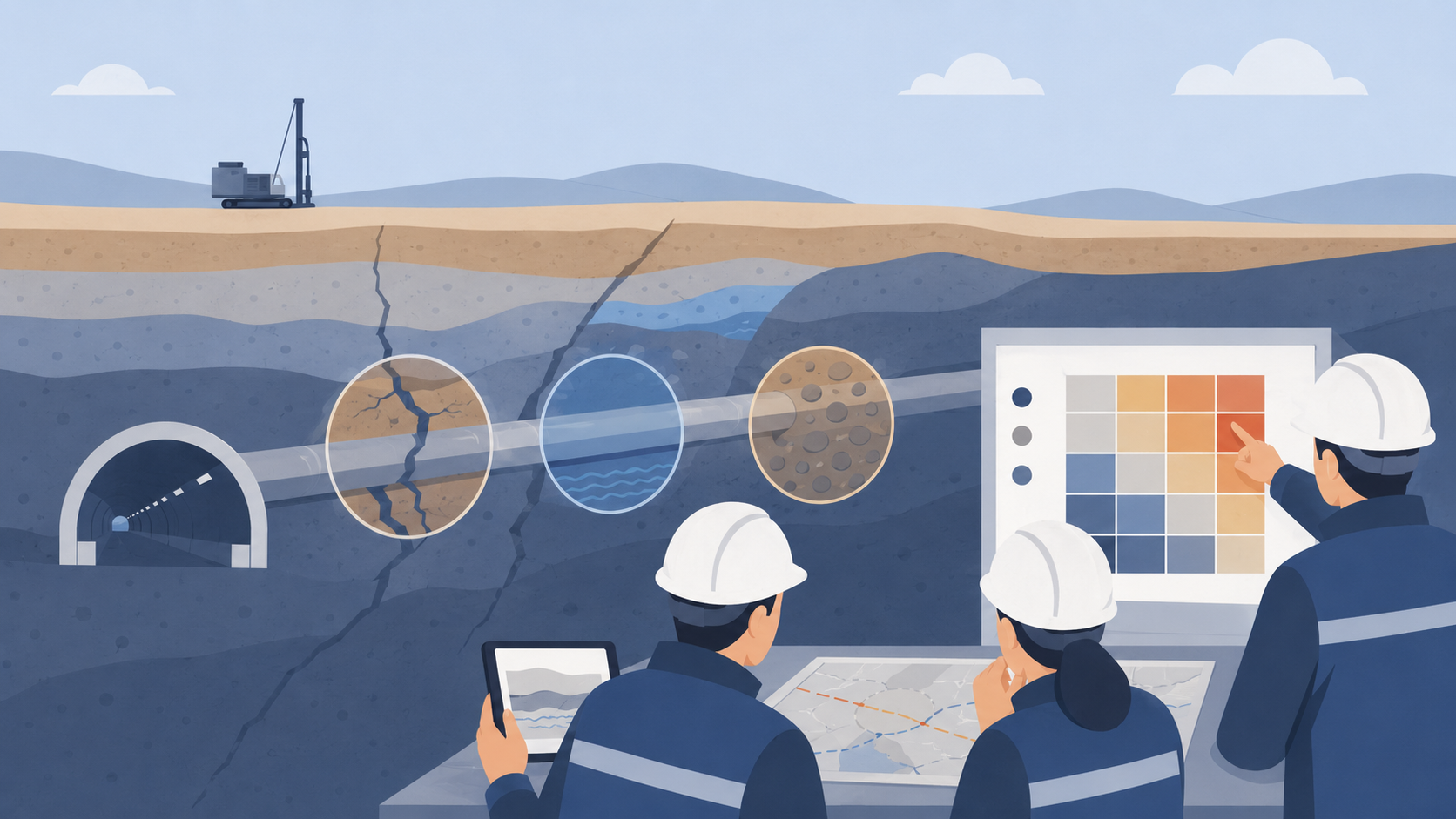 Engineering Geological Risk Assessment: Identifying Tunnel Risks Before Construction  TNR-RL-CIV-I-115-2025-EN