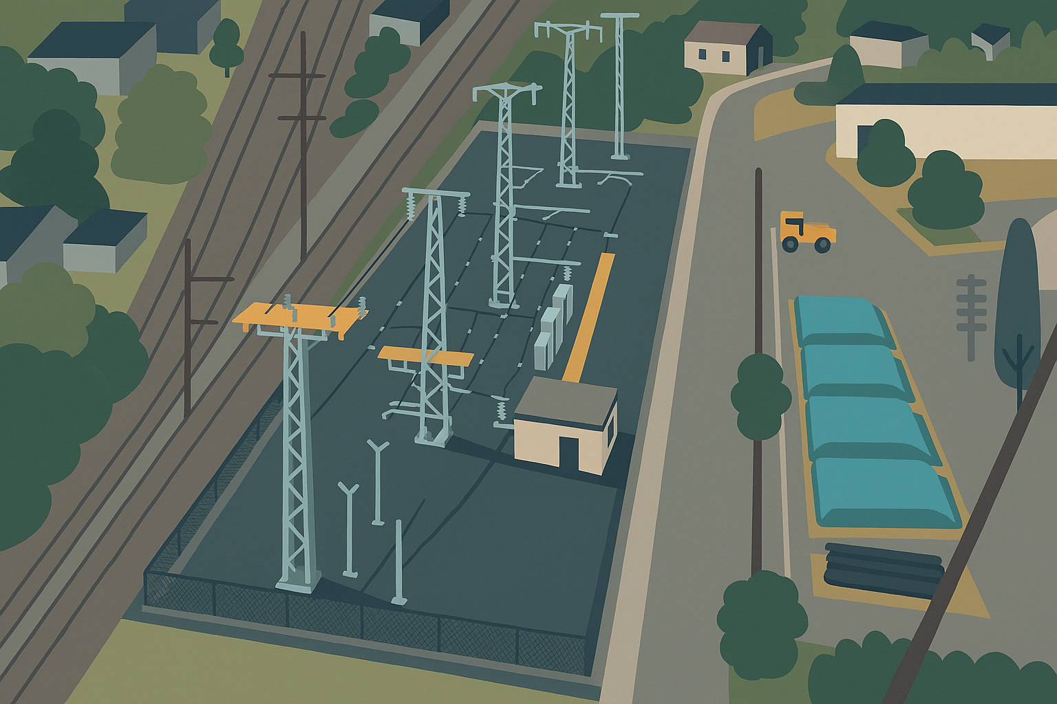 Traction Substations Done Right: Utility Interface, Redundancy & Reliable Hand‑Back TNR-RL-ELE-I-121-2025-EN