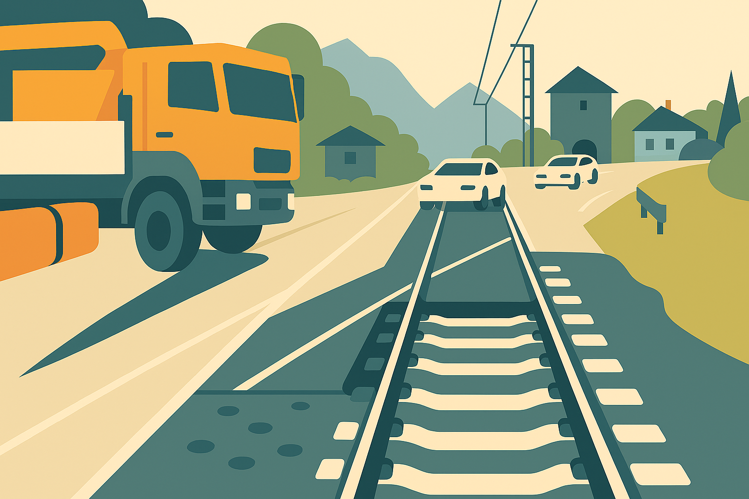 Road–Rail Interfaces: Crossing Clearances, Insulation Continuity & Public Safety TNR-RL-ELE-I-157-2025-EN